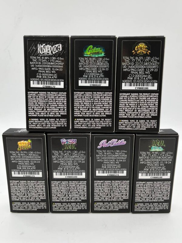 Jungle Boys 1g live resin disposables