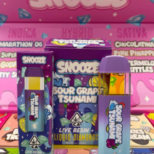 Snooze 2g live resin + liquid diamonds disposables 💤
