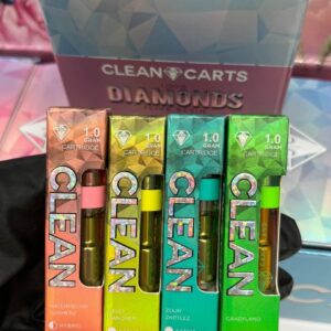 Clean Carts 1g liquid diamonds + live resin Cake vs Candy