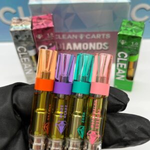 Clean Carts 1g liquid diamonds + live resin Cake vs Candy