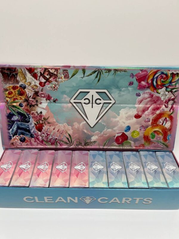 Clean Carts 1g liquid diamonds + live resin Cake vs Candy - Image 3