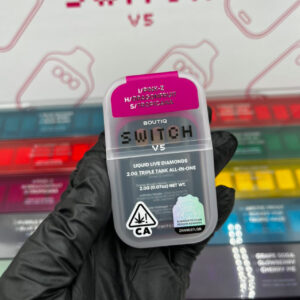 BOUTIQ Switch V5 2G Disposable – Liquid Live Diamonds – Triple Tank All-in-One