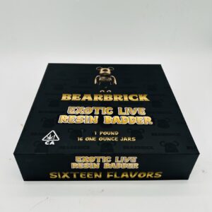 Bearbrick Exotic Live Resin Badder – Premium Cannabis Concentrates