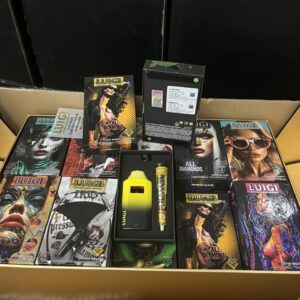 NEW LUIGI 2G DISPOSABLE WITH PRE ROLL – BLACK BOX – LIVE RESIN LIQUID DIAMOND