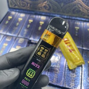 HITZ INFINITY BLUE LABEL 2G DISPOSABLE – LIVE RESIN SUGAR LIQUID DIAMONDS