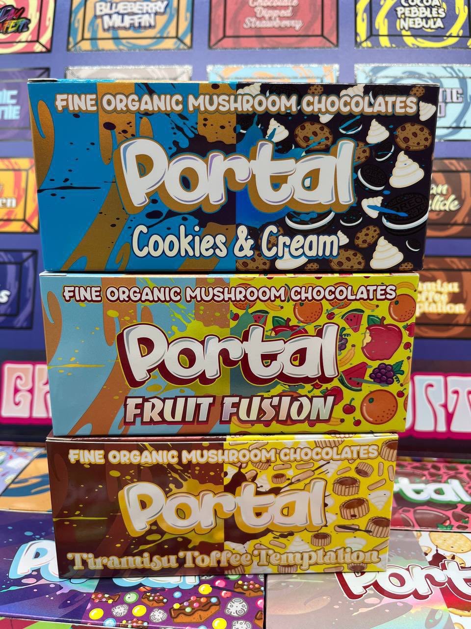 Portal 6G 🍄 Edible Mushroom Bars – Fire Flavors, Pure Mushrooms