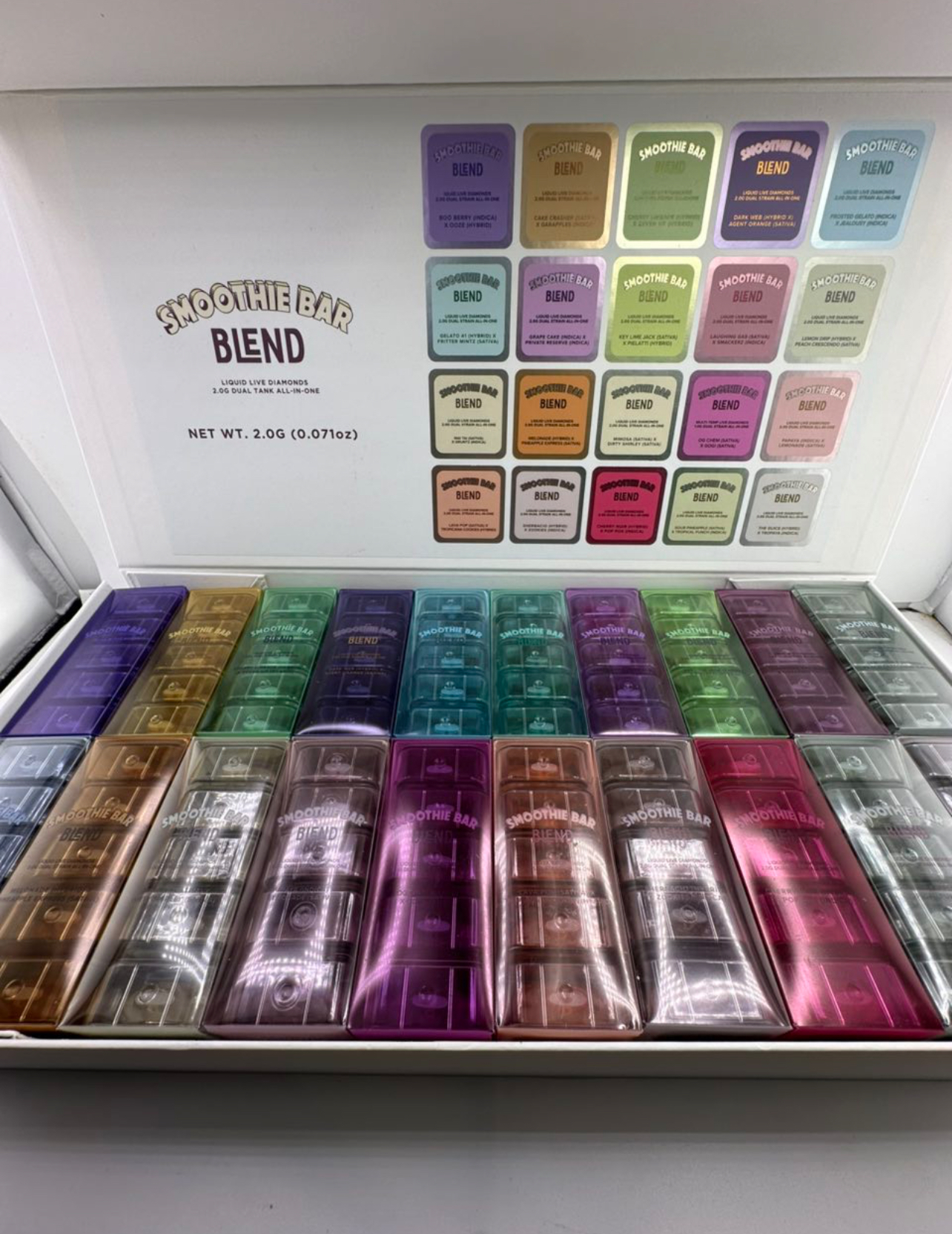 Smoothie Bar Blend 2G Disposable Vape – Liquid Live Diamonds - Image 4