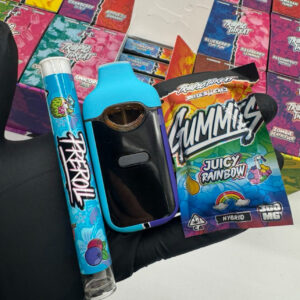 TRIIIO TRIIIPLE THREAT Bundle – 2G Disposable Vape + Pre-Roll + Infused Gummies