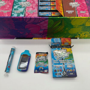 TRIIIO TRIIIPLE THREAT Bundle – 2G Disposable Vape + Pre-Roll + Infused Gummies