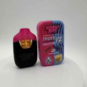 Bodega Boyz Deuces V2 2G Live Resin Dual Chamber Disposable Cannabis Vape