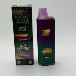 Whole Melt Phase Four Dual Chamber 2g Disposable Vaporizer