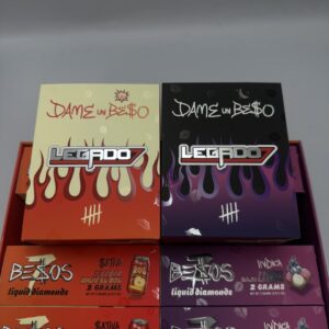 BESOS × LEGADO7 “Dame Un Beso” Liquid Diamonds Disposable Vape – 2G