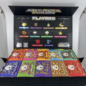 ARCADIA FUSION Dual Flavor 2G Disposable – Liquid Live Diamonds