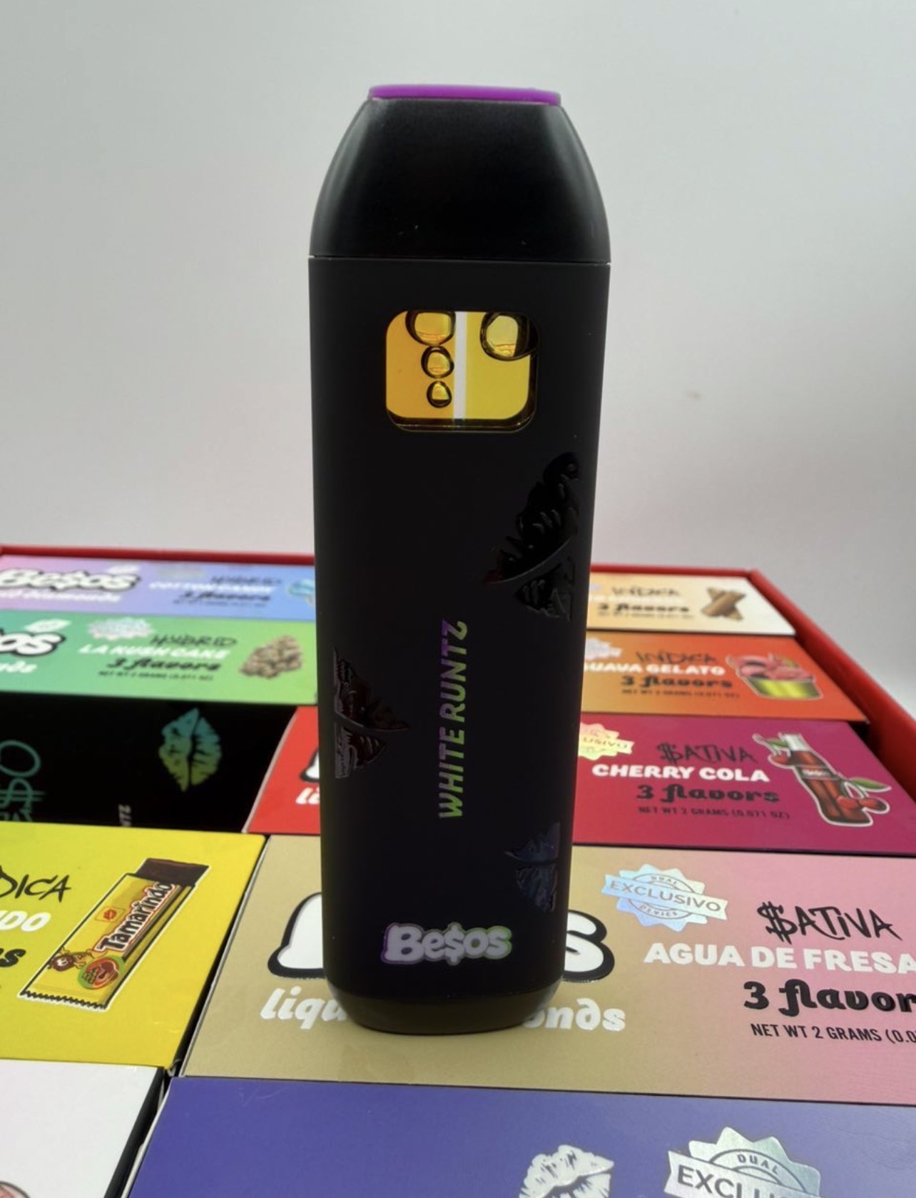 BESOS Dual 2G Disposable Vape with Screen – Liquid Diamonds – 3 Flavors - Image 6