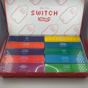 Boutiq Switch GUM V5 2G Disposable – Liquid Live Diamonds Triple Tank All-In-One